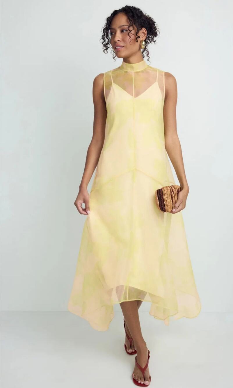 Staud Auden Dress Women Size XS